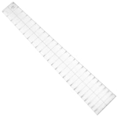 Plantilla en Acrilico Tipo Fender para Diapason. Escala 25.5