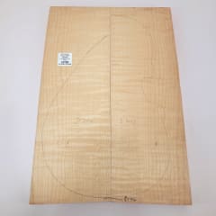 Set de 2 Bloques REF: 2705 de Maple Flameado para Guitarra/Bajo/Violín/Viola