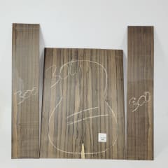 Set de Aros y Fondo para Instrumentos Pequeños ZIR-300 de Ziricote Mexicano