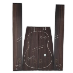 Set de Aros y Fondo IR-303 de Indian Rosewood Especial para Guitarra Clasica / Corte Radial