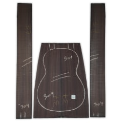 Set de Aros y Fondo IR-304 de Indian Rosewood Especial para Guitarra Clasica / Corte Radial