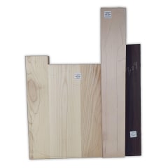 Pack de Maderas WCP-309 para Guitarra, Cuerpo de Ash + Mastil de Maple + Diapason de Indian Rosewood