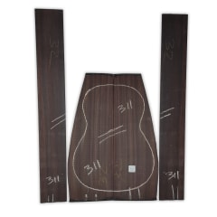 Set de Aros y Fondo IR-311 de Indian Rosewood Especial para Guitarra Clasica / Corte Radial