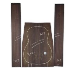 Set de Aros y Fondo IR-312 de Indian Rosewood Especial para Guitarra Clasica / Corte Radial