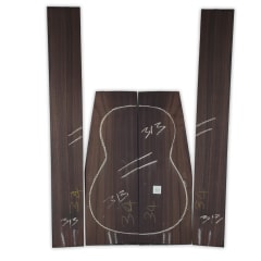 Set de Aros y Fondo IR-313 de Indian Rosewood Especial para Guitarra Clasica / Corte Radial