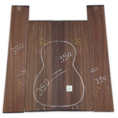 Set de Aros y Fondo IR-350 de Indian Rosewood Especial para Instrumentos Pequeños / Corte Radial