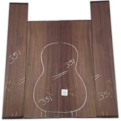 Set de Aros y Fondo IR-351 de Indian Rosewood Especial para Instrumentos Pequeños / Corte Radial
