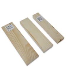 Set de 3 Barras Armonicas AA-516 de Abeto Aleman para Armado Interno