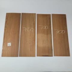 Set de 4 Laminas de Machiche Mexicano MACH-700 para Artesania - Madera con Detalles
