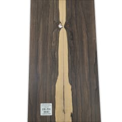 2 Laminas Unica ZIR-701 de Ziricote Mexicano para Pala de Guitarra o Artesania