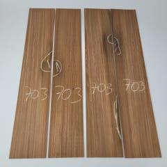 Set de 4 Laminas de Machiche Mexicano MACH-703 para Artesania - Madera con Detalles