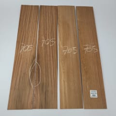 Set de 4 Laminas de Machiche Mexicano MACH-705 para Artesania - Madera con Detalles
