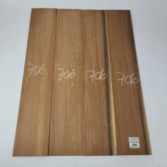 Set de 4 Laminas de Machiche Mexicano MACH-706 para Artesania - Madera con Detalles