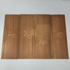 Set de 4 Laminas de Machiche Mexicano MACH-710 para Artesania - Madera con Detalles