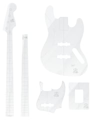 Set de Plantilla en Acrilico 5 mm tipo Jazz Bass