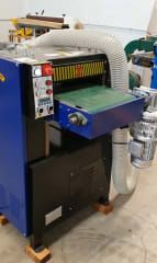 Cepilladora Industrial Automática Cabezal Helicoidal, 380V, Doble Motor de 2.2Kw