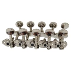 Clavijeros de precisión para Charango y Mandolina Holand.Mod 42.08.E Nickel B/Metal (5+5)