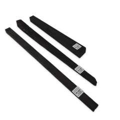 Set de 3 Piezas EB-1007 de Ebano Negro para Artesania