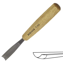 Gubia No 7 Semi Curva de 20 mm de ancho