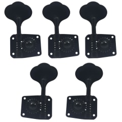 Clavijero Gotoh 3L + 2R Black GB10 para Bajo Electrico