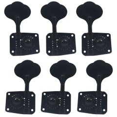 Clavijero Gotoh 3L + 3R Black GB10 para Bajo Electrico