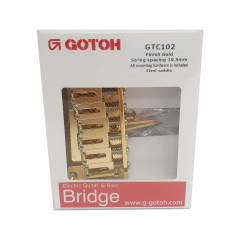 Puente Fijo Hard Tail. Mod: GTC102. Color: Gold (52.5 mm)