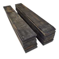 Pack de 10 piezas de Ébano Economico para Diapasón de Guitarra