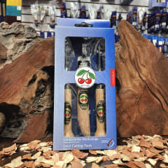 Set de 2 Gubias y 1 Cuchillo Two Cherries 3450 SB para Xilografia