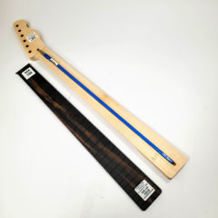 Kit Mod: 02 de Mastil Semi Elaborado Tipo Tele + Diapason Ranurado + Tensor