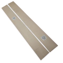 Set de 2 Laminas tipo Espejo MP-703 de Maple Flameado para Artesania