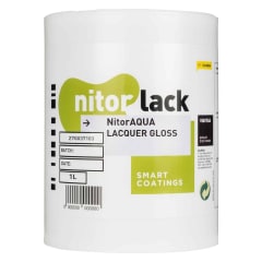 Barniz Nitoraqua de Nitorlack Lacquer Gloss de 1 lt