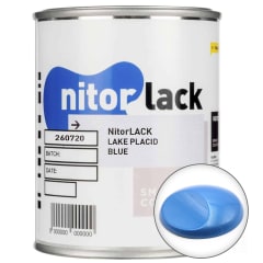 Nitrocelulosa Nitorlack Lake Placid Blue de 500 ml
