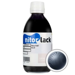 Tinta Nitorlack Azul de 250 ml para Madera
