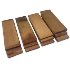 Set de 12 Piezas de Cedro Honduras para Tallado y Artesania