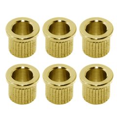 Set de Ferrules Gotoh para Guitarra TLB-1 Color Gold (6 Pcs)