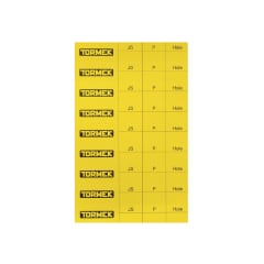 Etiquetas de Notas PL-01 Tormek