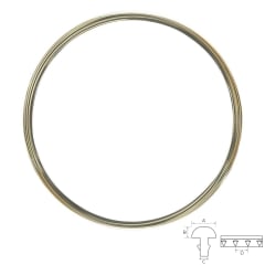 Rollo de Traste Medium High de 37 mts aprox. Corona 2.5 x 1.4 mm