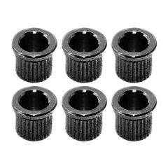 Set de Ferrules para Guitarra Gotoh TLB-1 Color Cosmo Black (6 Pcs)