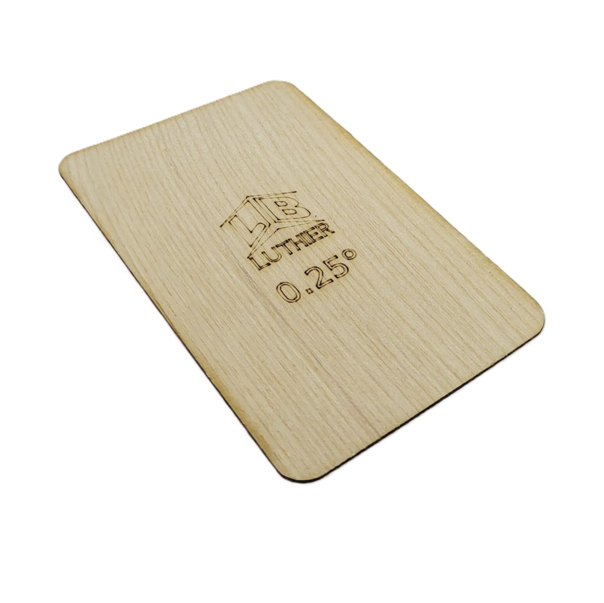 Shim Neck Blank Sumplementos con Angulo 0.25º y/o 0.50° LB Luthier2