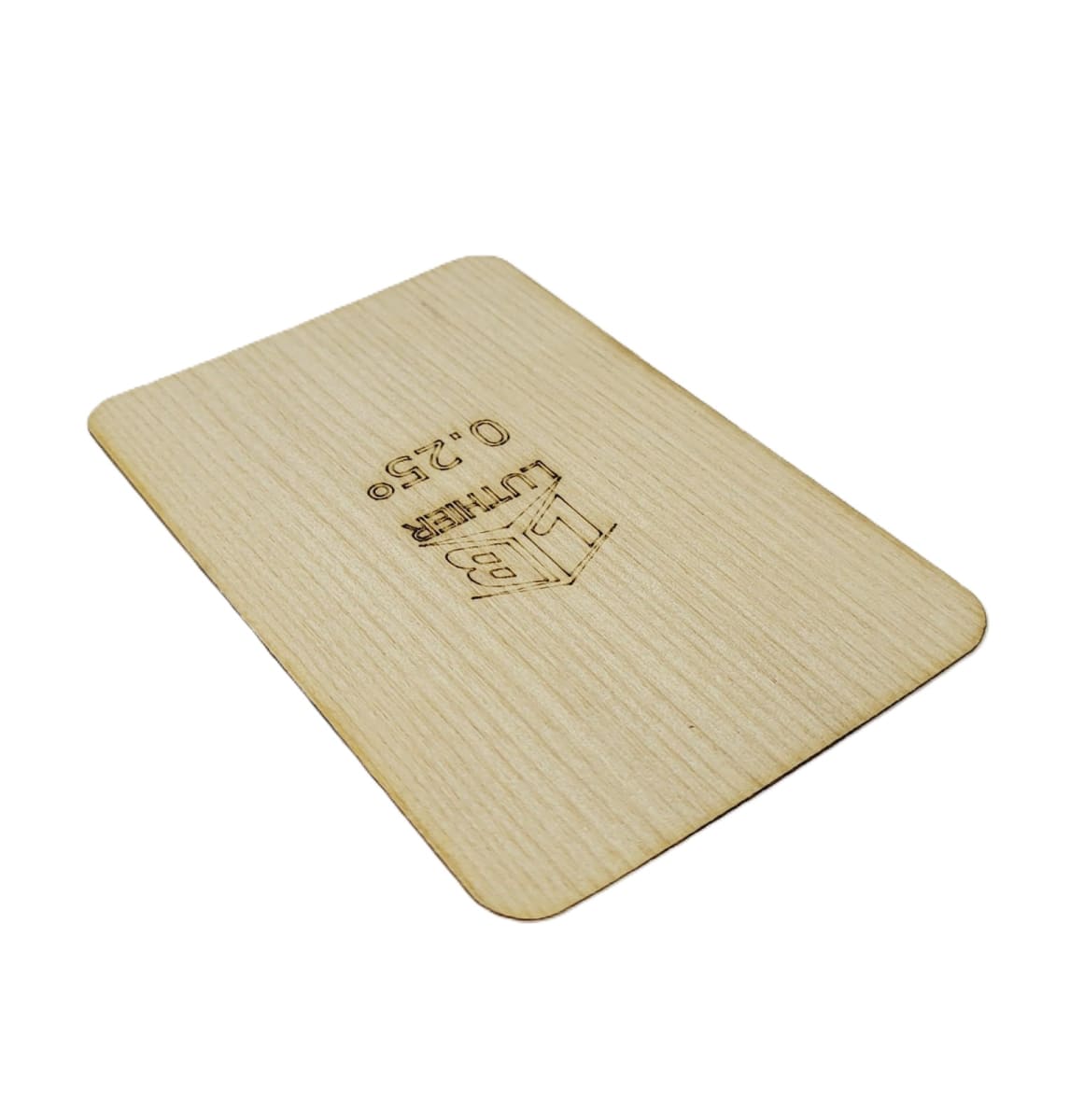 Shim Neck Blank Sumplementos con Angulo 0.25º y/o 0.50° LB Luthier4