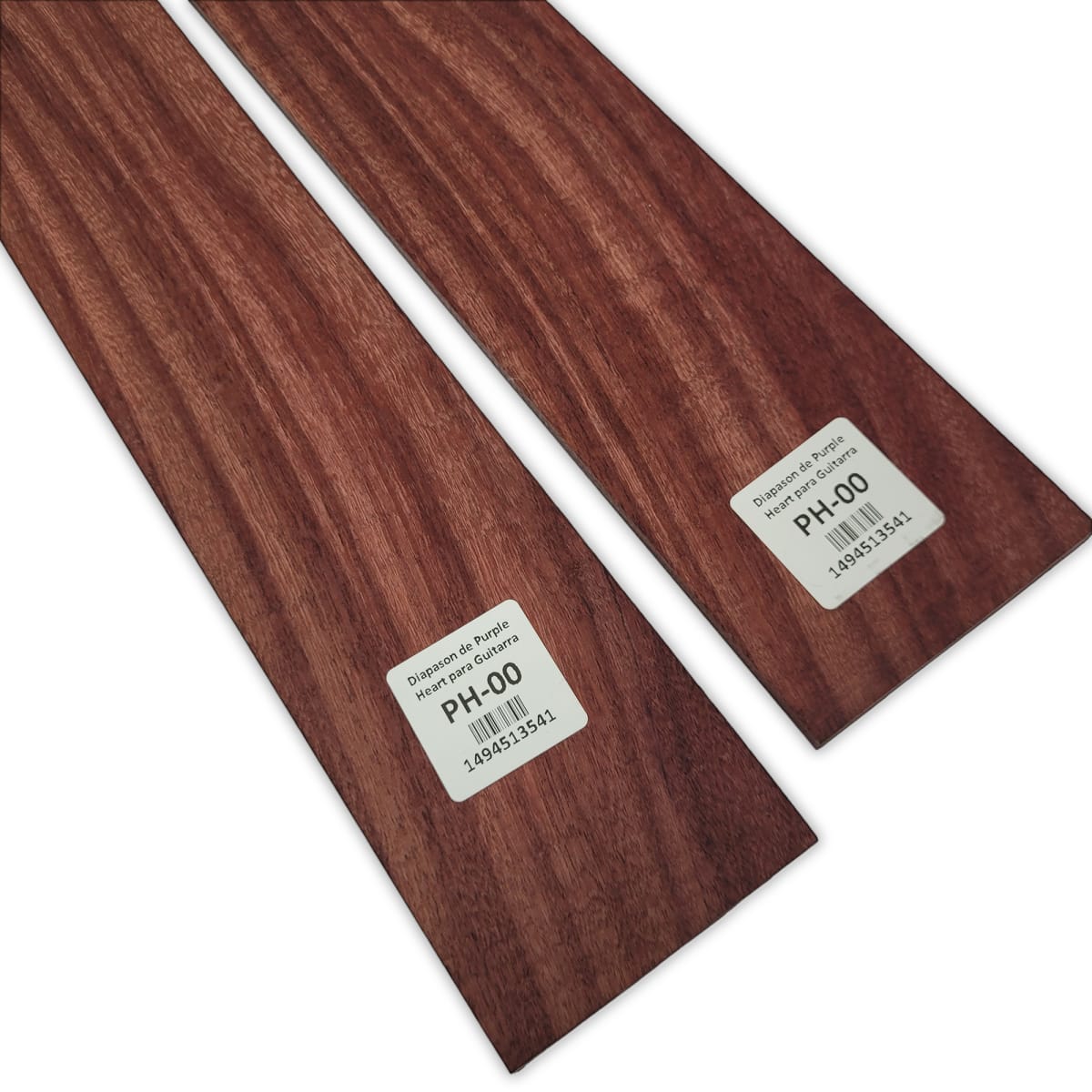 Set de 2 Diapasones PH-00 de Purple Heart Especial con Detalles para Guitarra7