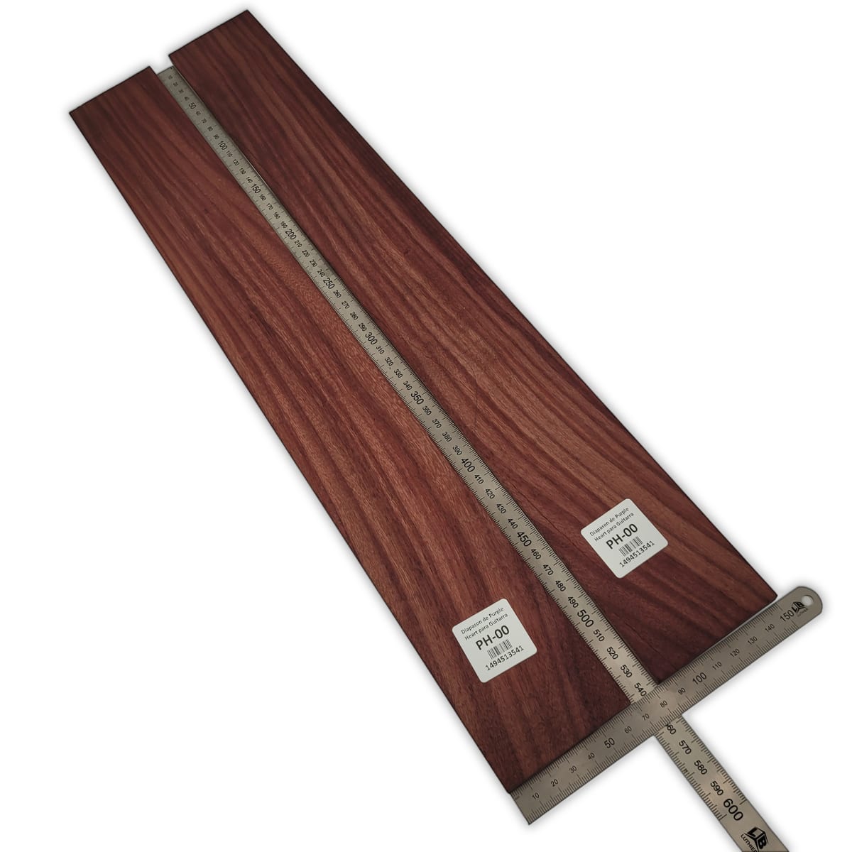 Set de 2 Diapasones PH-00 de Purple Heart Especial con Detalles para Guitarra2