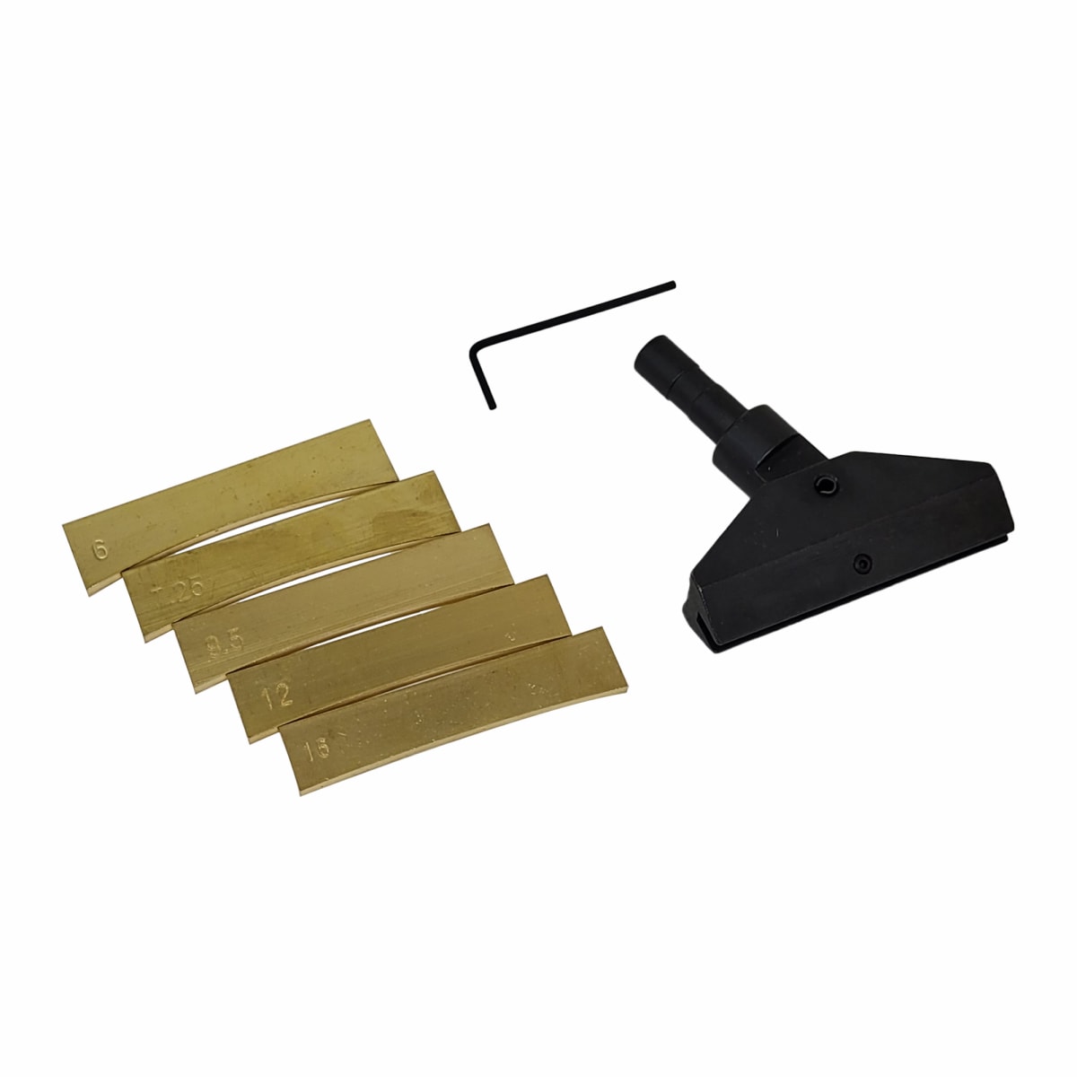 Set de Insertos de Bronce con Radio para Prensar trastes Stewmac EEUU # 4481 0