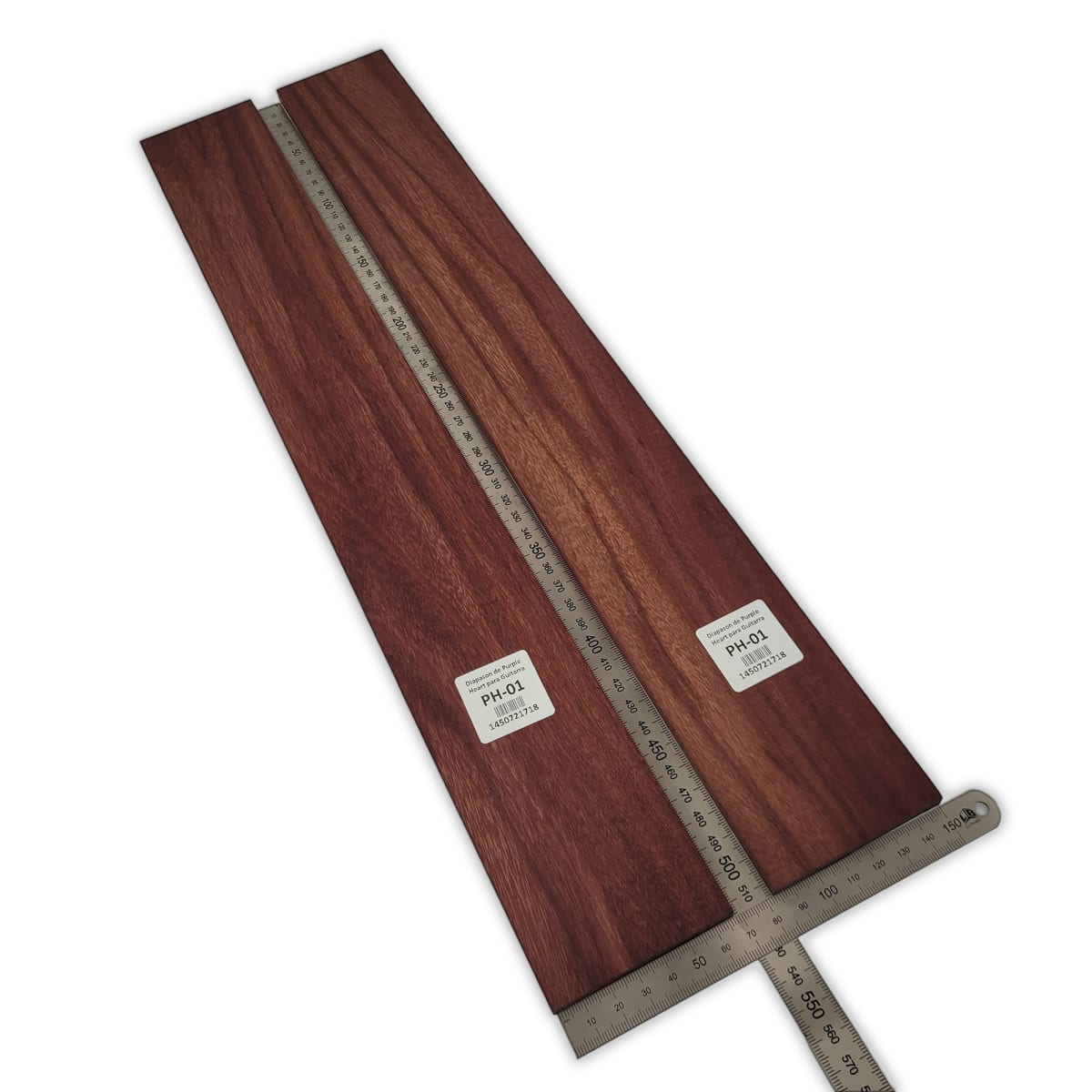 Set de 2 Diapasones PH-01 de Purple Heart Especial con Detalles para Guitarra2