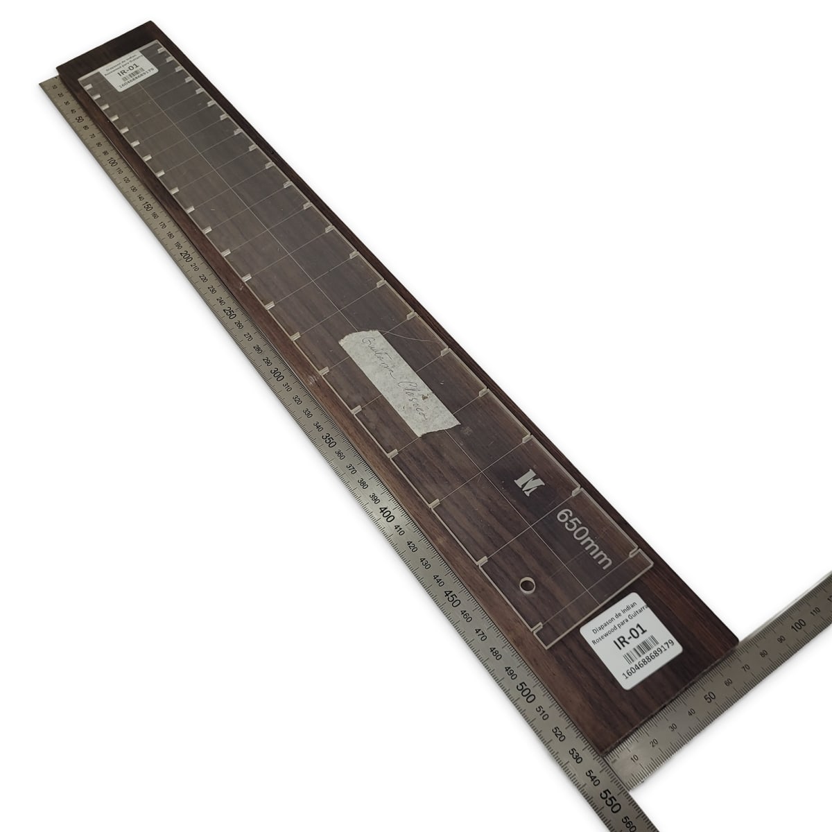 Diapason IR-01 de Indian Rosewood Especial (Palosanto de la India) Corte Radial para Guitarra3