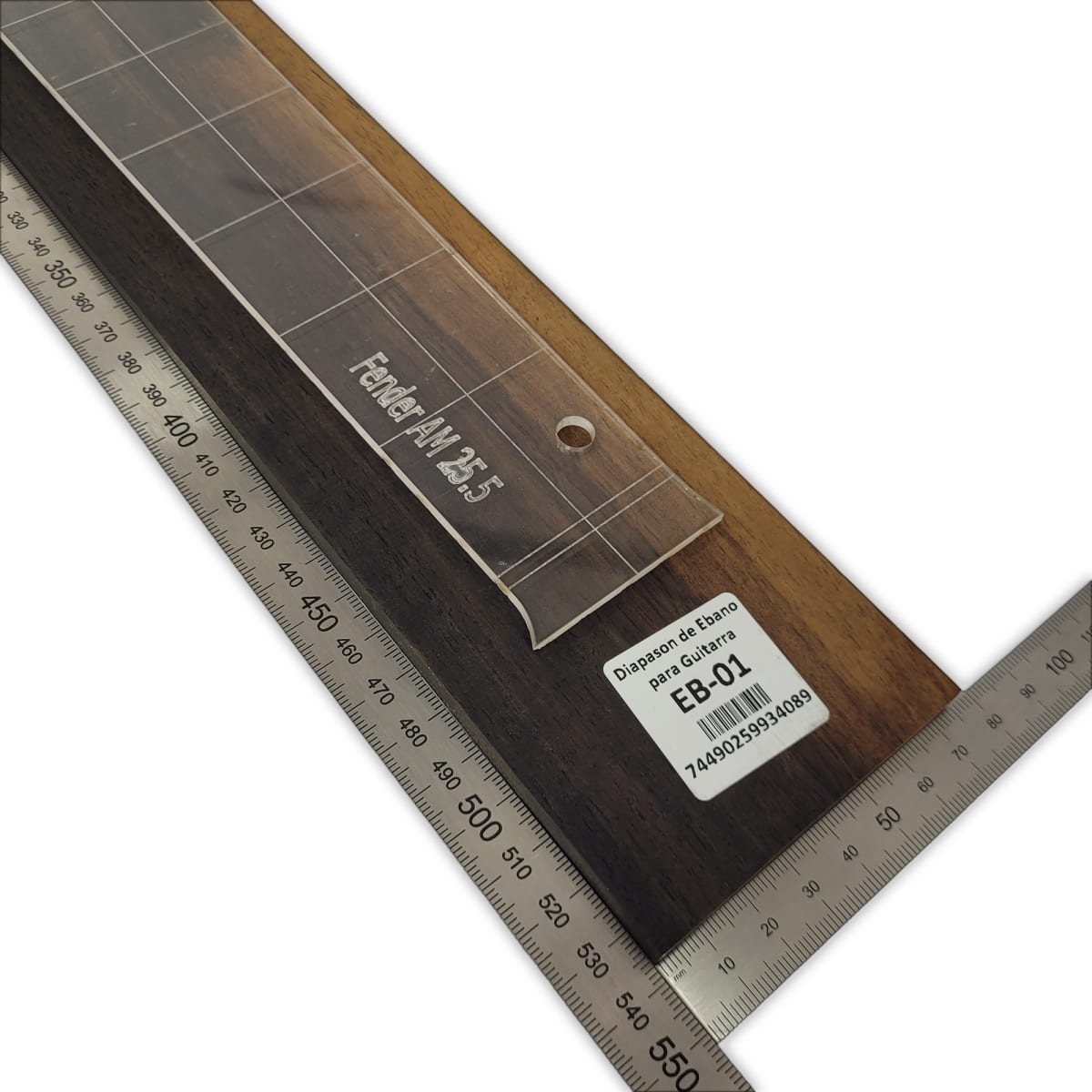 Diapason EB-01 de Ebano Exotico Especial Con Detalles para Guitarra3