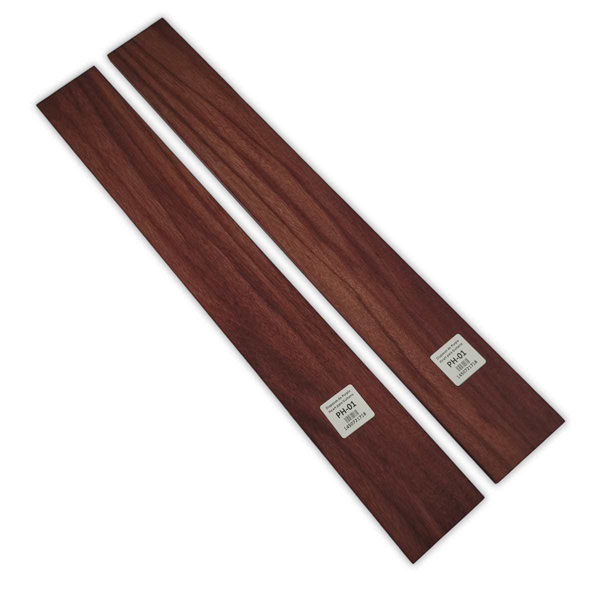 Set de 2 Diapasones PH-01 de Purple Heart Especial con Detalles para Guitarra 0