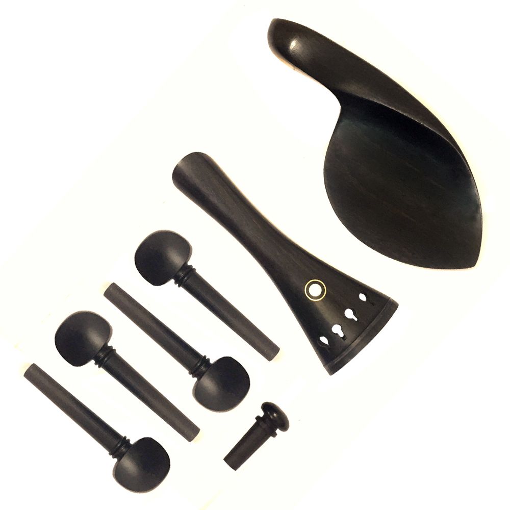 Set de Accesorios de Indian Rosewood Oscuro para Violin 0