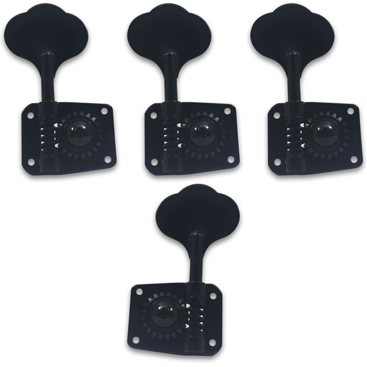 Clavijero Gotoh 3L+1R Black GB10 para Bajo Electrico 0