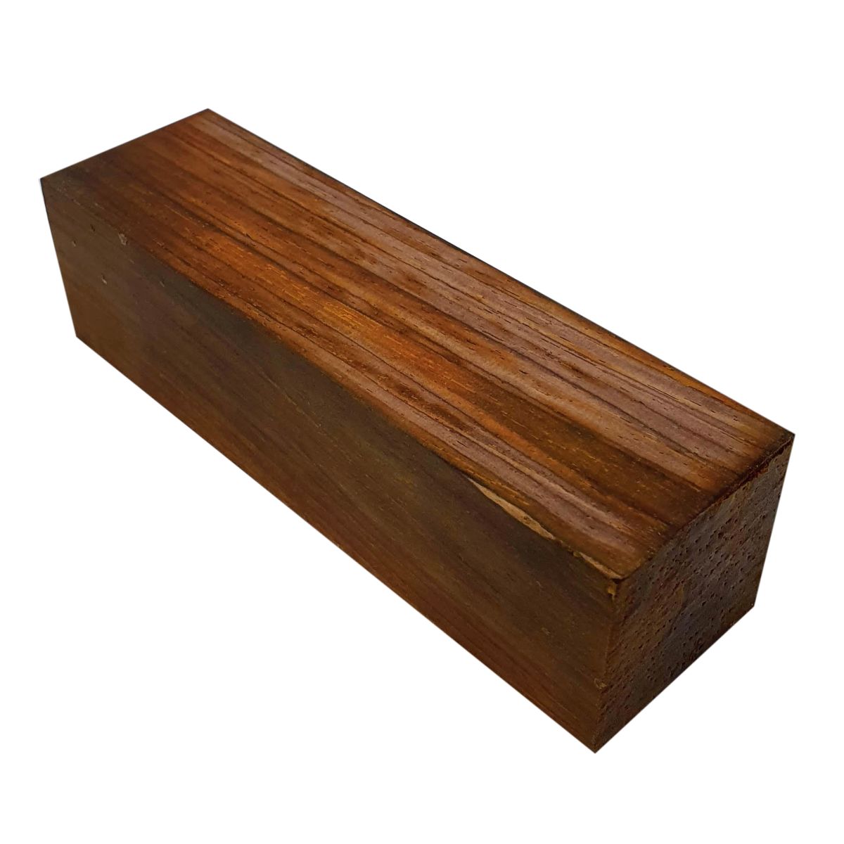 Bloque de Madera Cocobolo Mexicano de 170 x 40 x 40 mm3